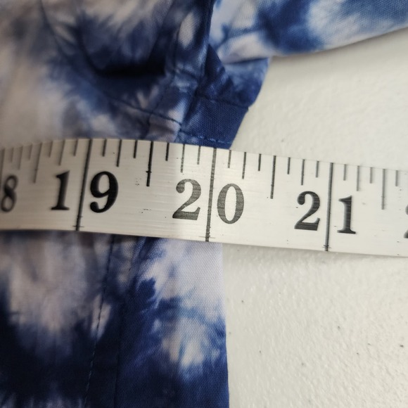 Outerknown BBQ Shirt Lapis Men's Button Up Short Sleeve Size Small NWT - Picture 5 of 6